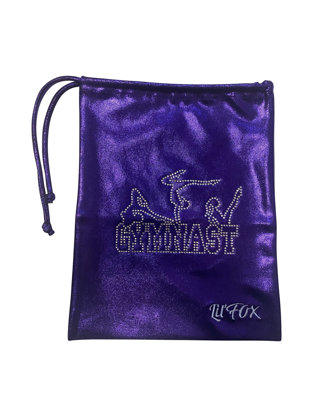 PURPLE MYSTIQUE GRIP BAG 'GYMNAST' RHINESTONES