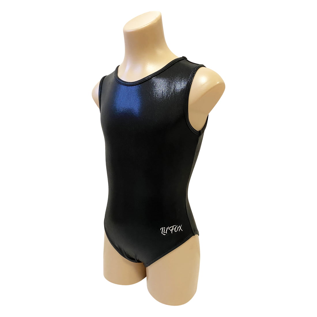 BLACK PLAIN SHINY MYSTIQUE