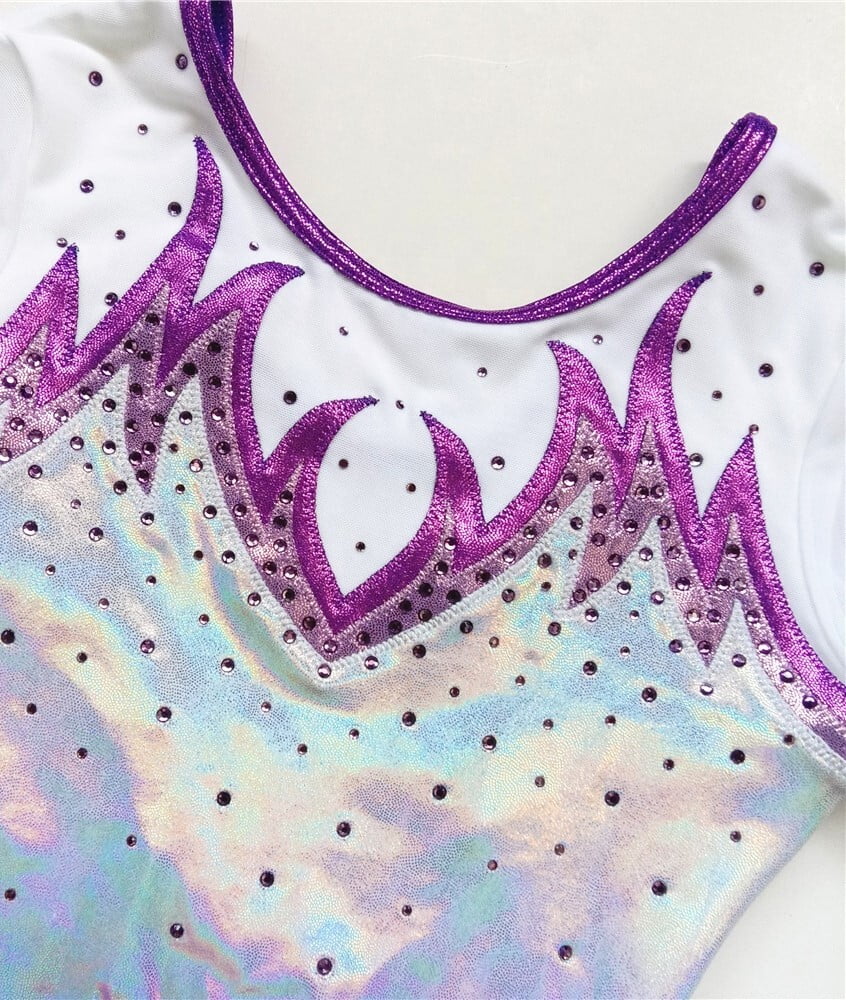 PEARL GRAPE OMBRE FLAMES LONG SLEEVE