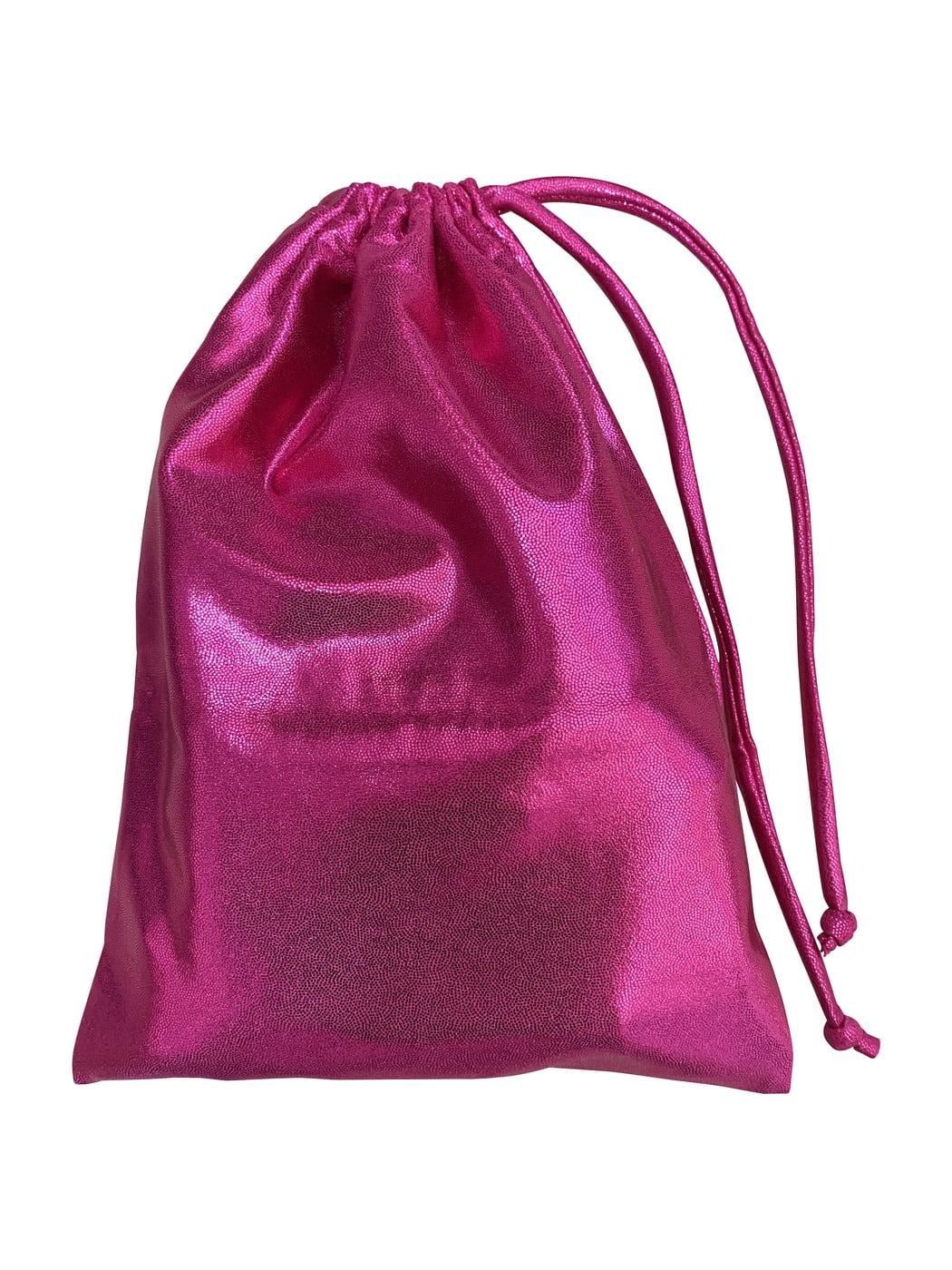 HOT PINK MYSTIQUE GRIP BAG WITH 'GYMNAST' RHINESTONES
