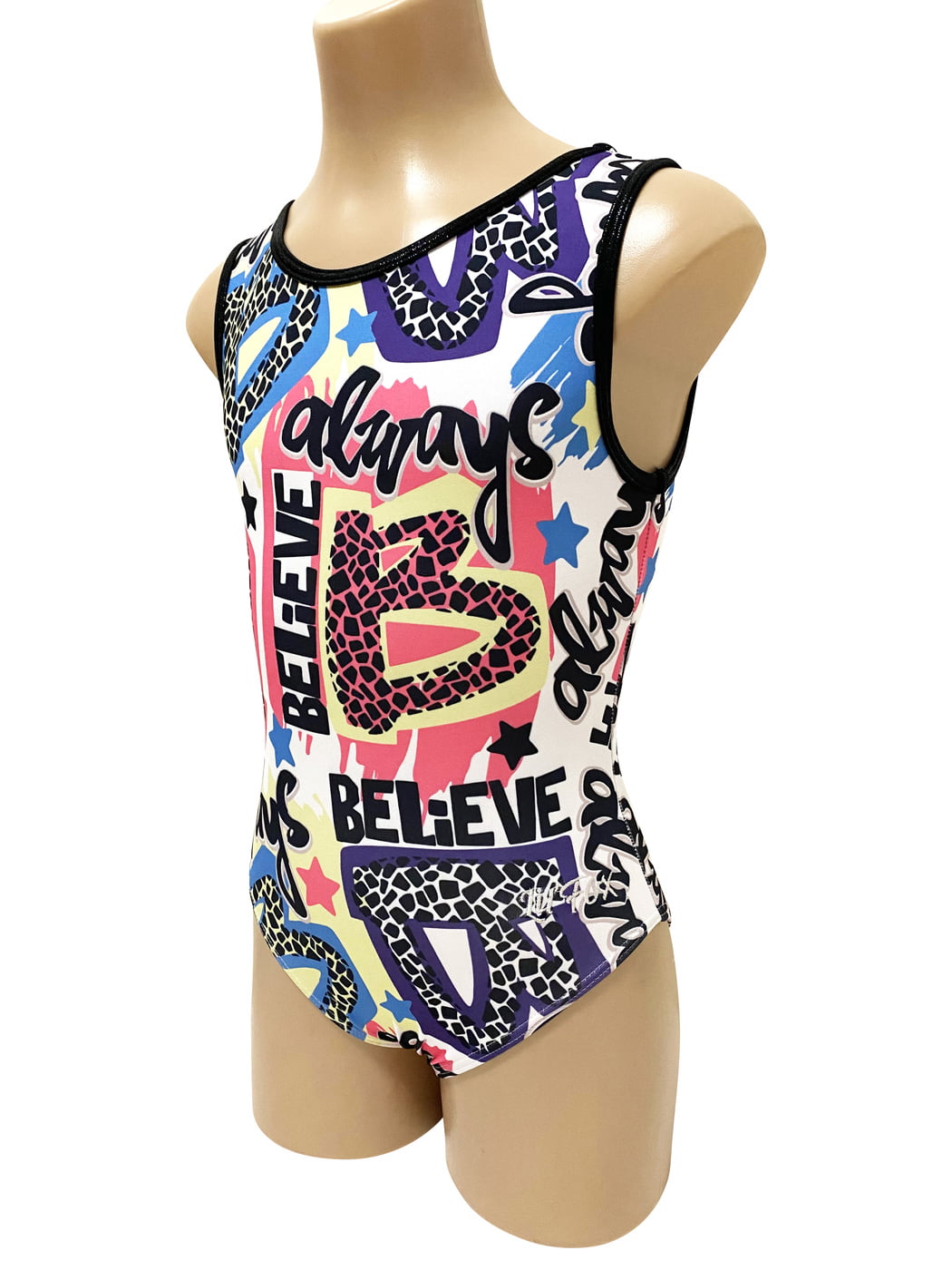 'ALWAYS BELIEVE' LYCRA PRINT