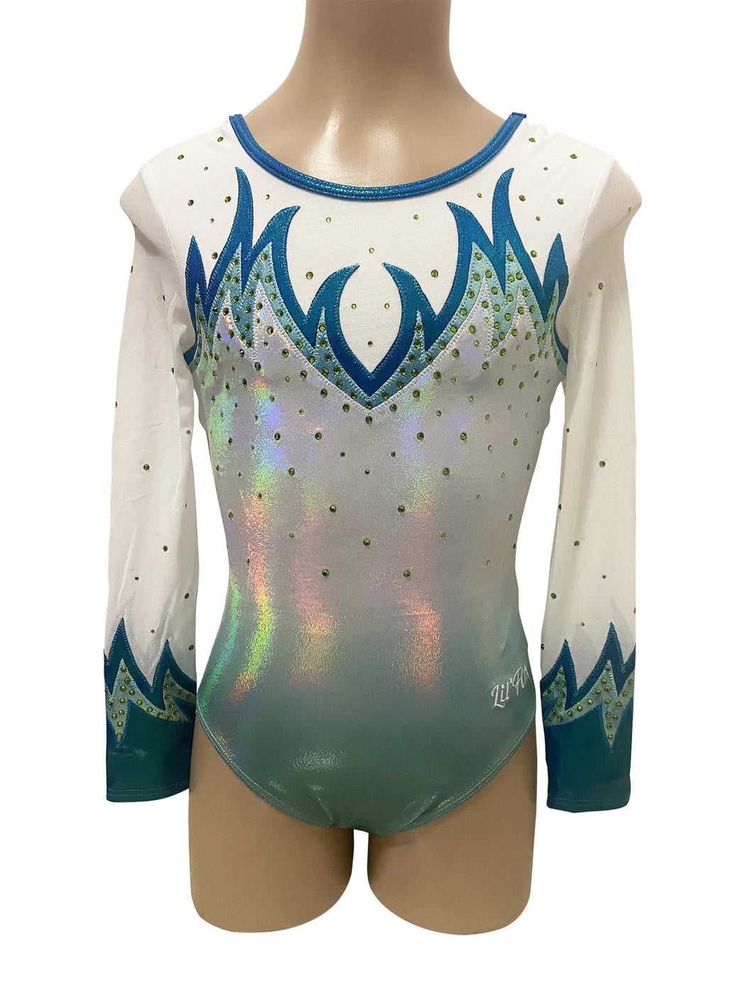 PEARL EMERALD FLAMES LONG SLEEVE