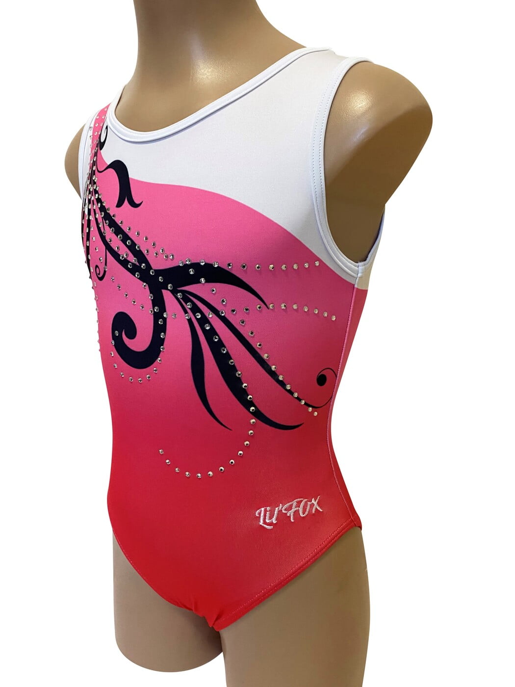 PINK/RED ORIENTAL SWIRL