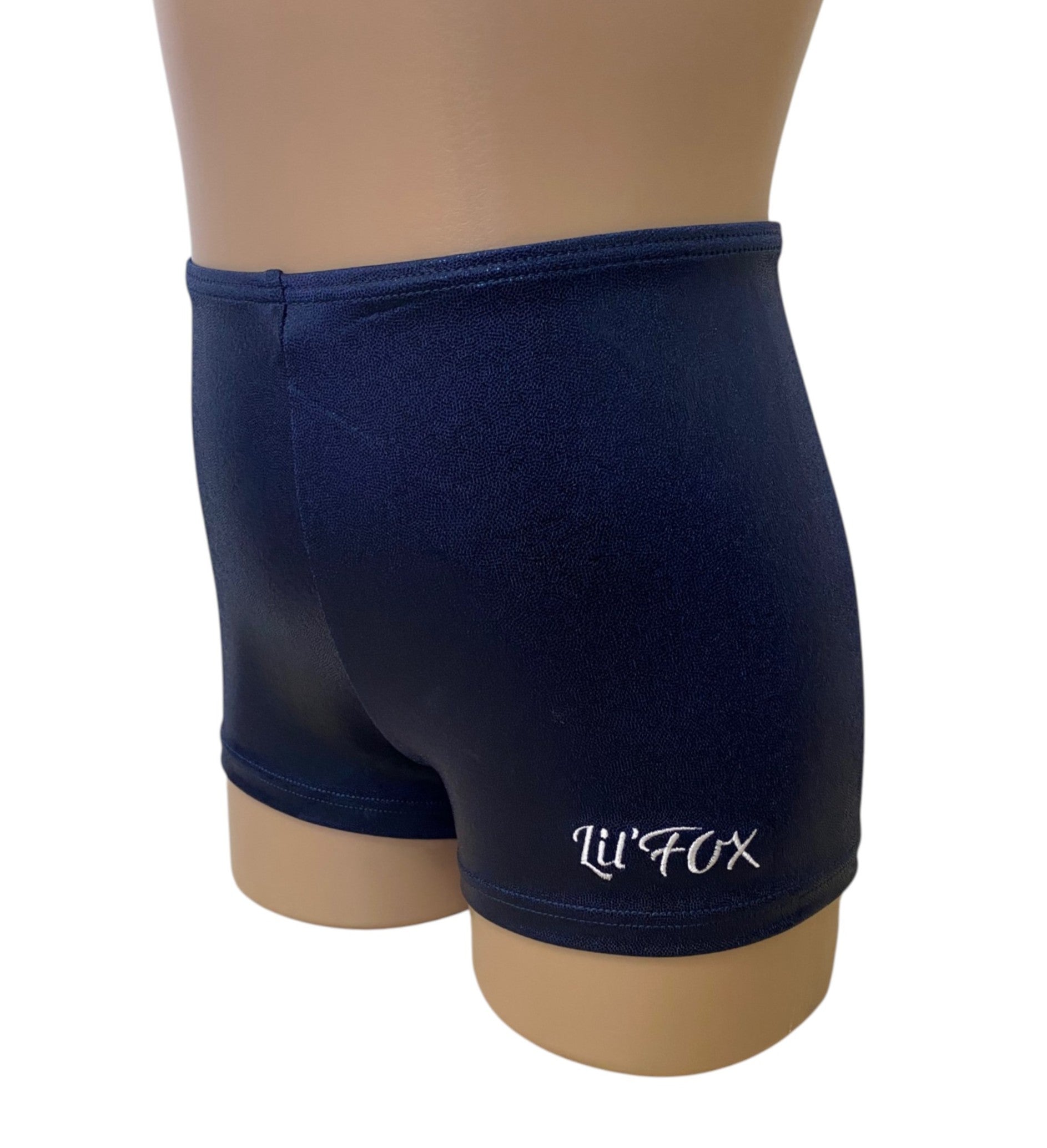 NAVY SHINY MYSTIQUE PRO BIKE SHORTS *RECOMMENDED*