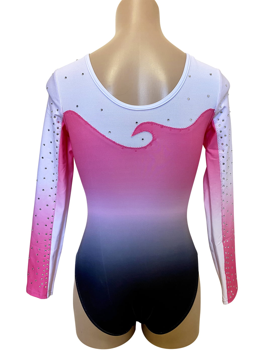 FAIRY FLOSS PINK OMBRE SWIRL LONG SLEEVE