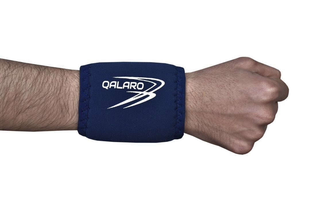 QALARO PRO DOUBLE BUCKLE GRIPS SET WITH DOWEL