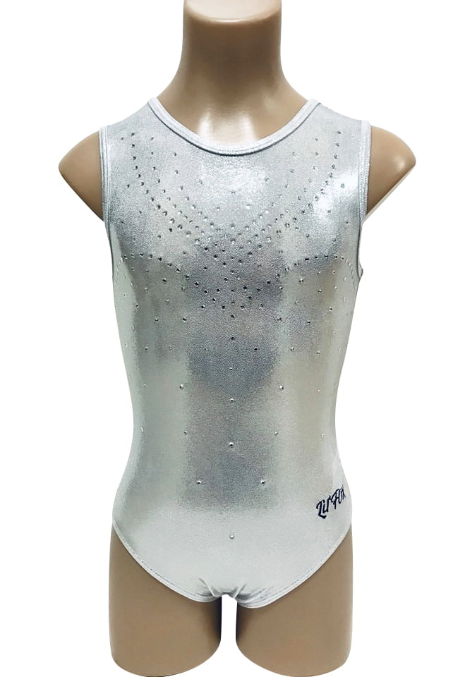 WHITE/SILVER SHINY GLITZ