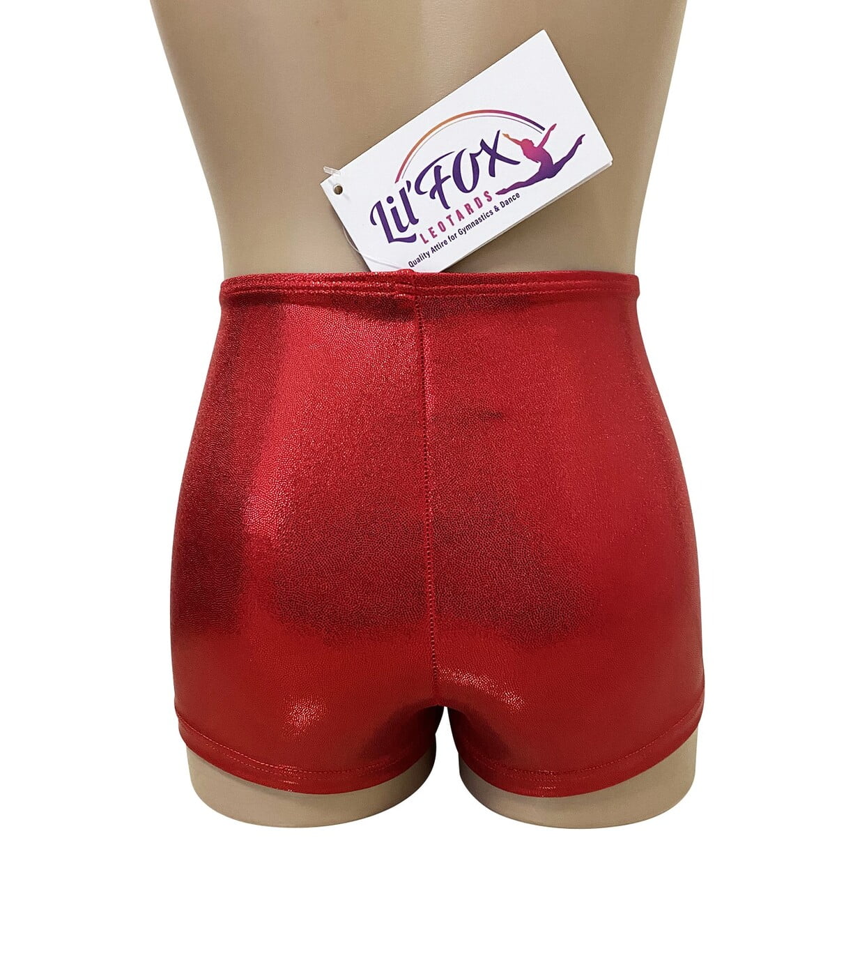 RED SHINY MYSTIQUE PRO BIKE SHORTS *RECOMMENDED*