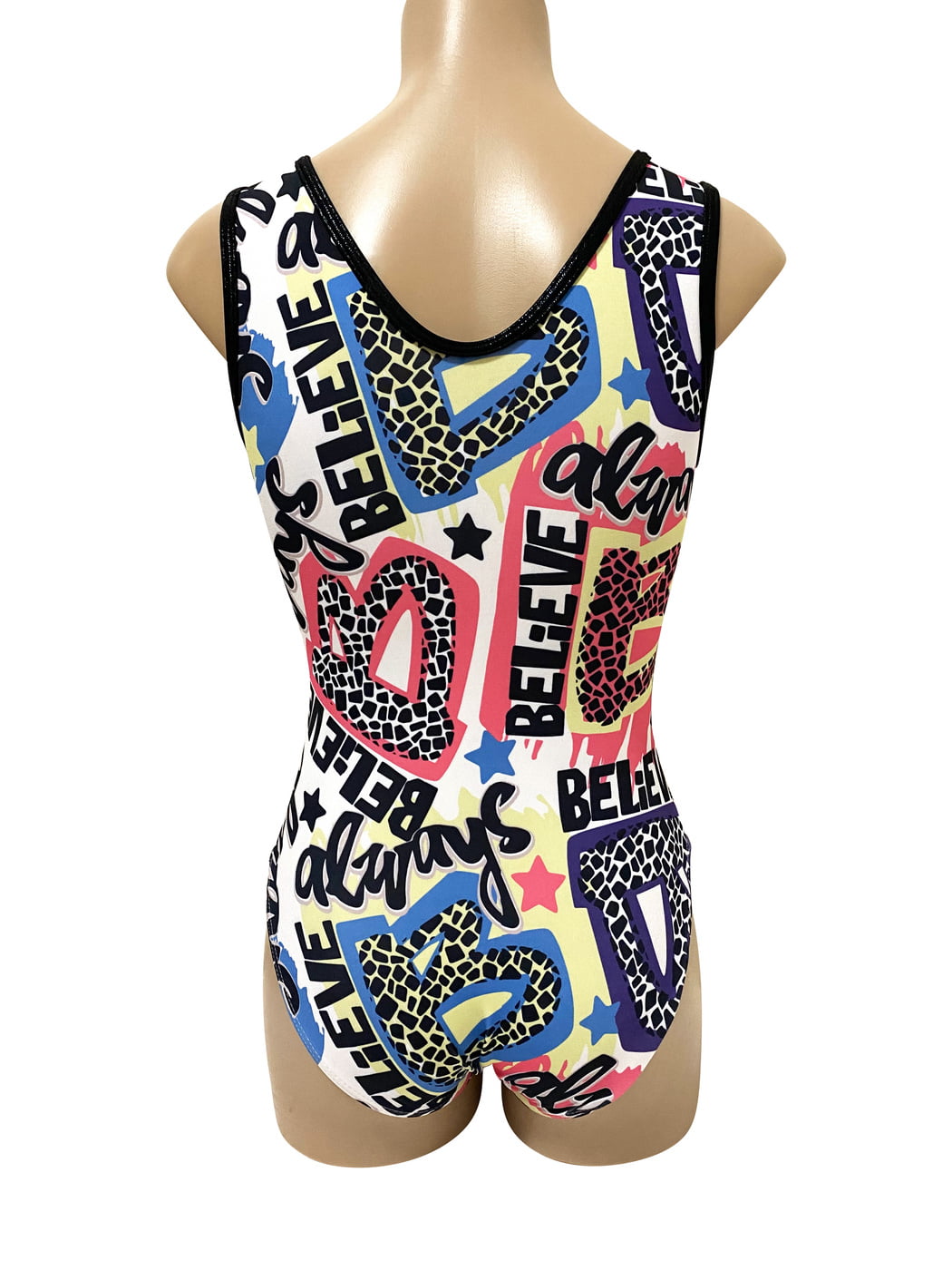 'ALWAYS BELIEVE' LYCRA PRINT