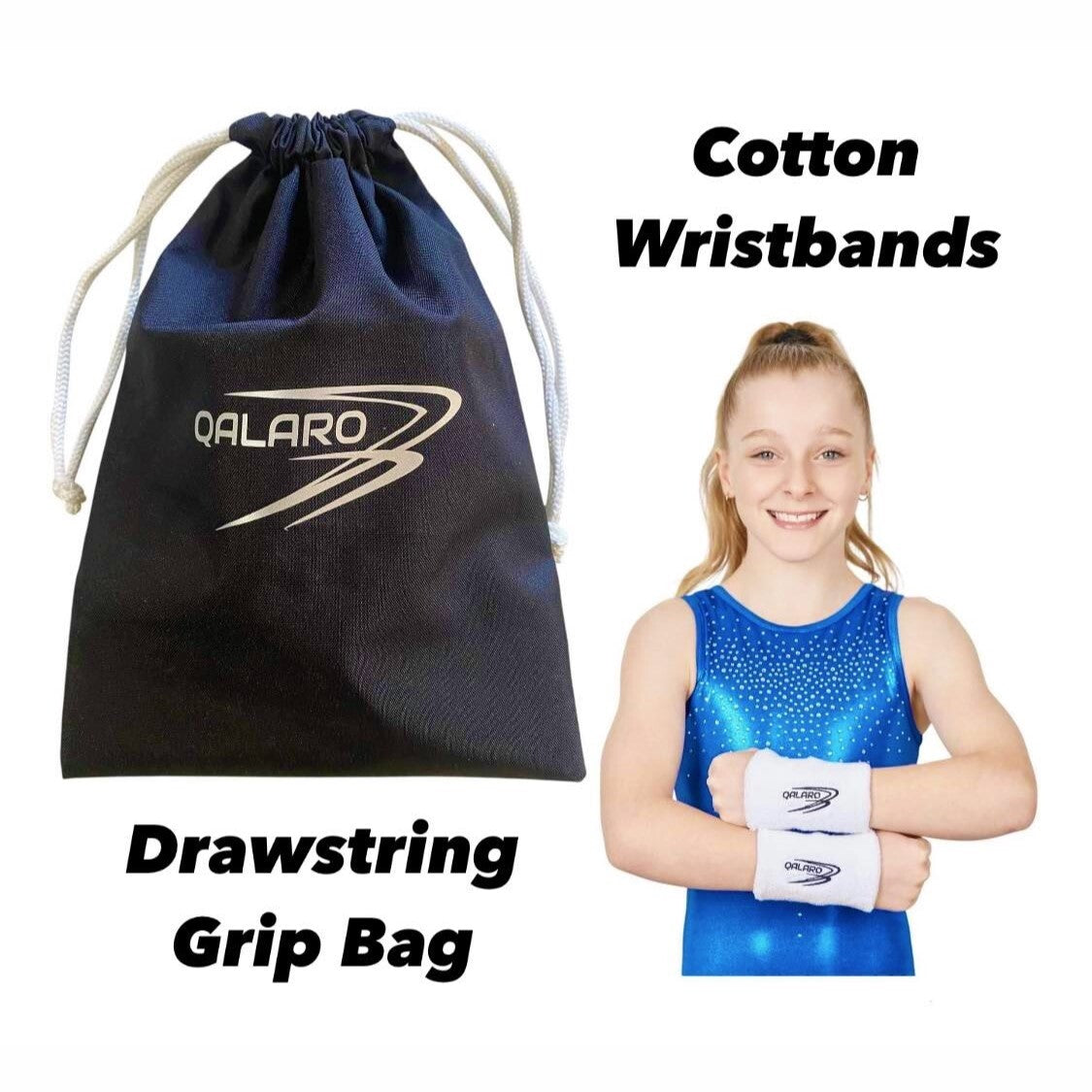 QALARO HOOK & LOOP (VELCRO) POWER GRIPS