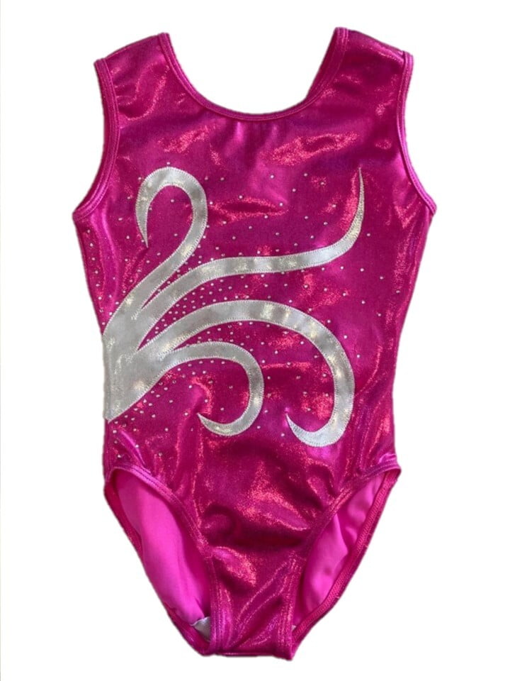 PINK AND WHITE SWIRL