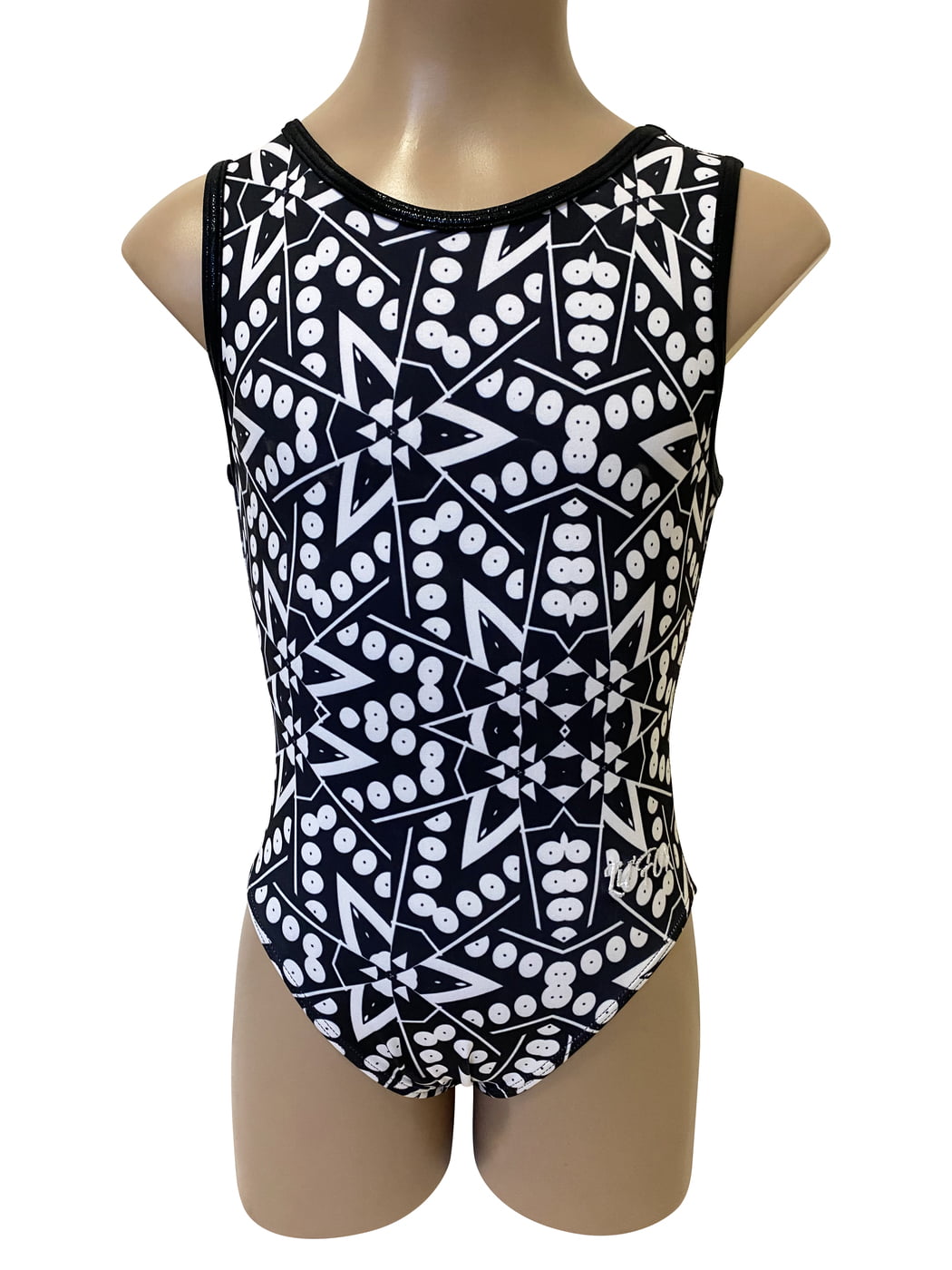 ZULU BLACK & WHITE LYCRA PRINT