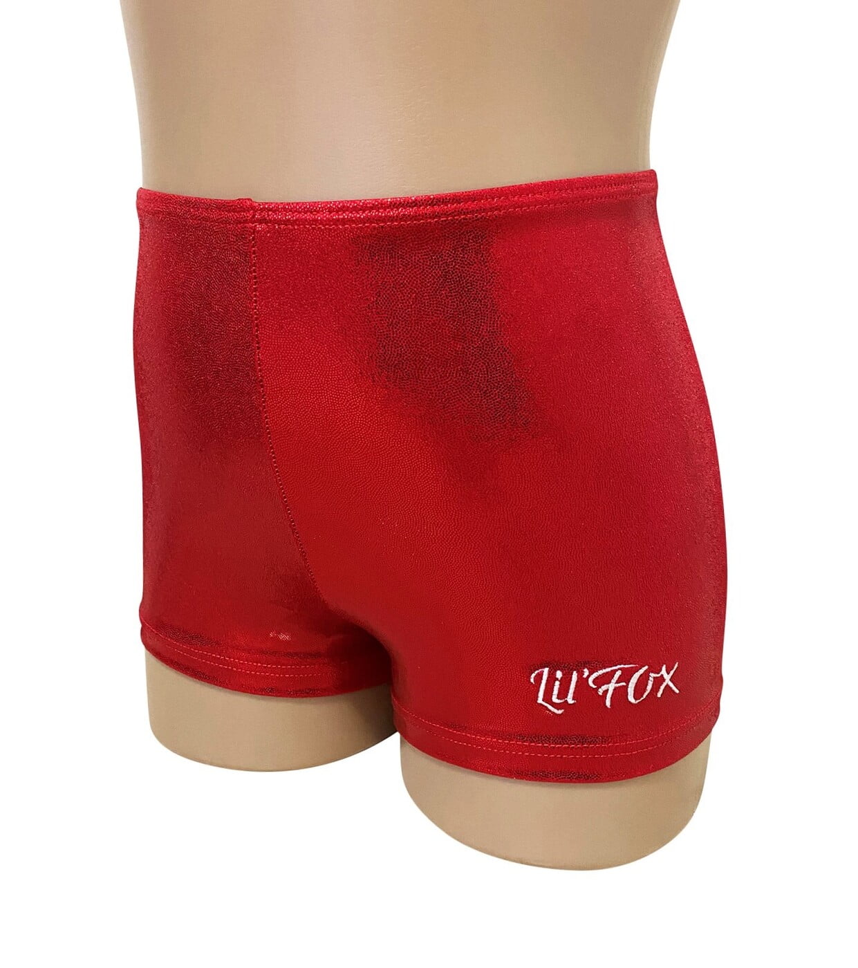RED SHINY MYSTIQUE PRO BIKE SHORTS *RECOMMENDED*