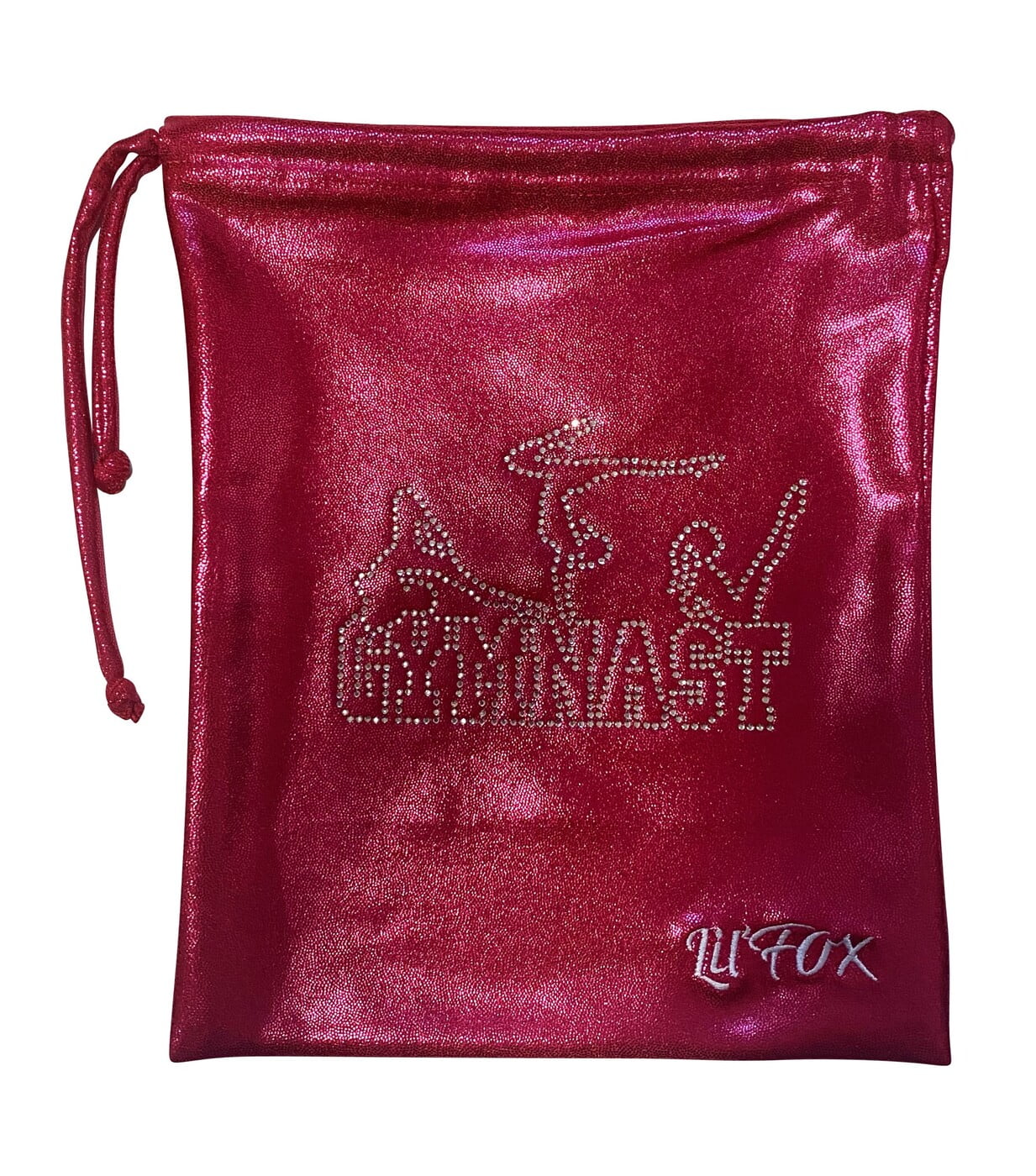 BERRY MYSTIQUE GRIP BAG WITH 'GYMNAST' RHINESTONES