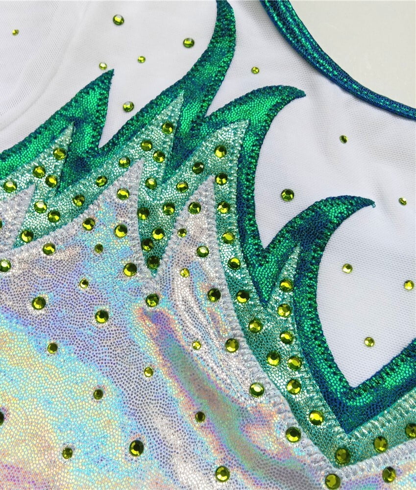 PEARL EMERALD FLAMES LONG SLEEVE