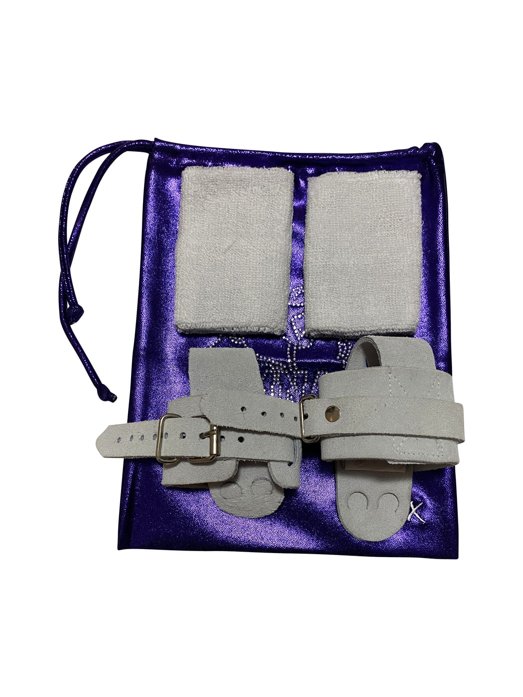 PURPLE MYSTIQUE GRIP BAG 'GYMNAST' RHINESTONES