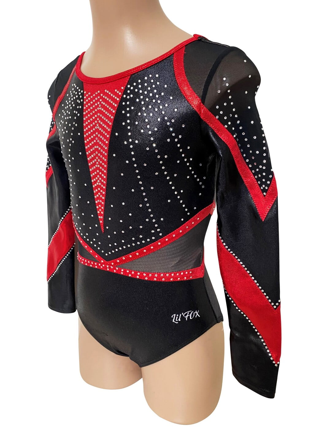 RED VORTEX LONG SLEEVE