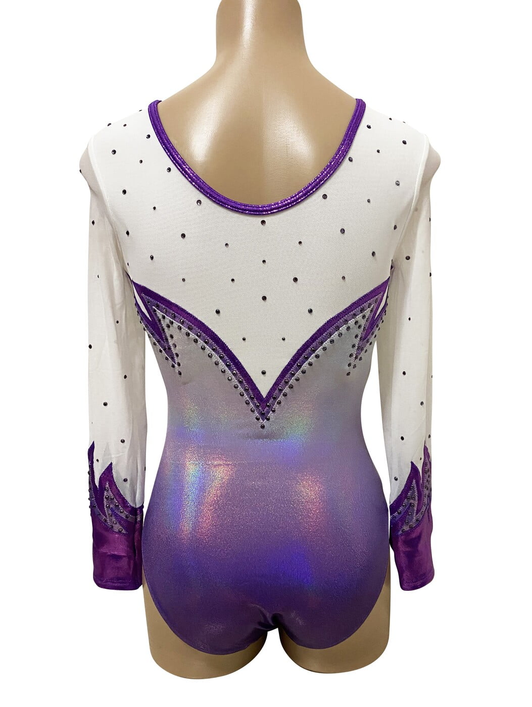 PEARL GRAPE OMBRE FLAMES LONG SLEEVE