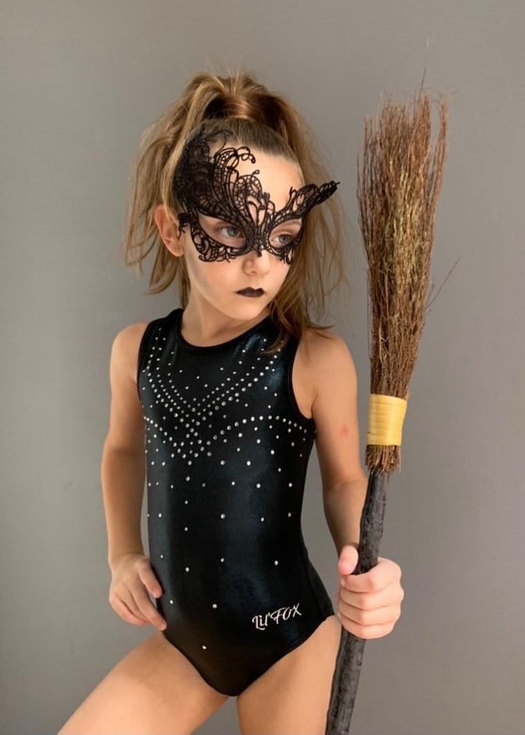 BLACK SHINY GLITZ