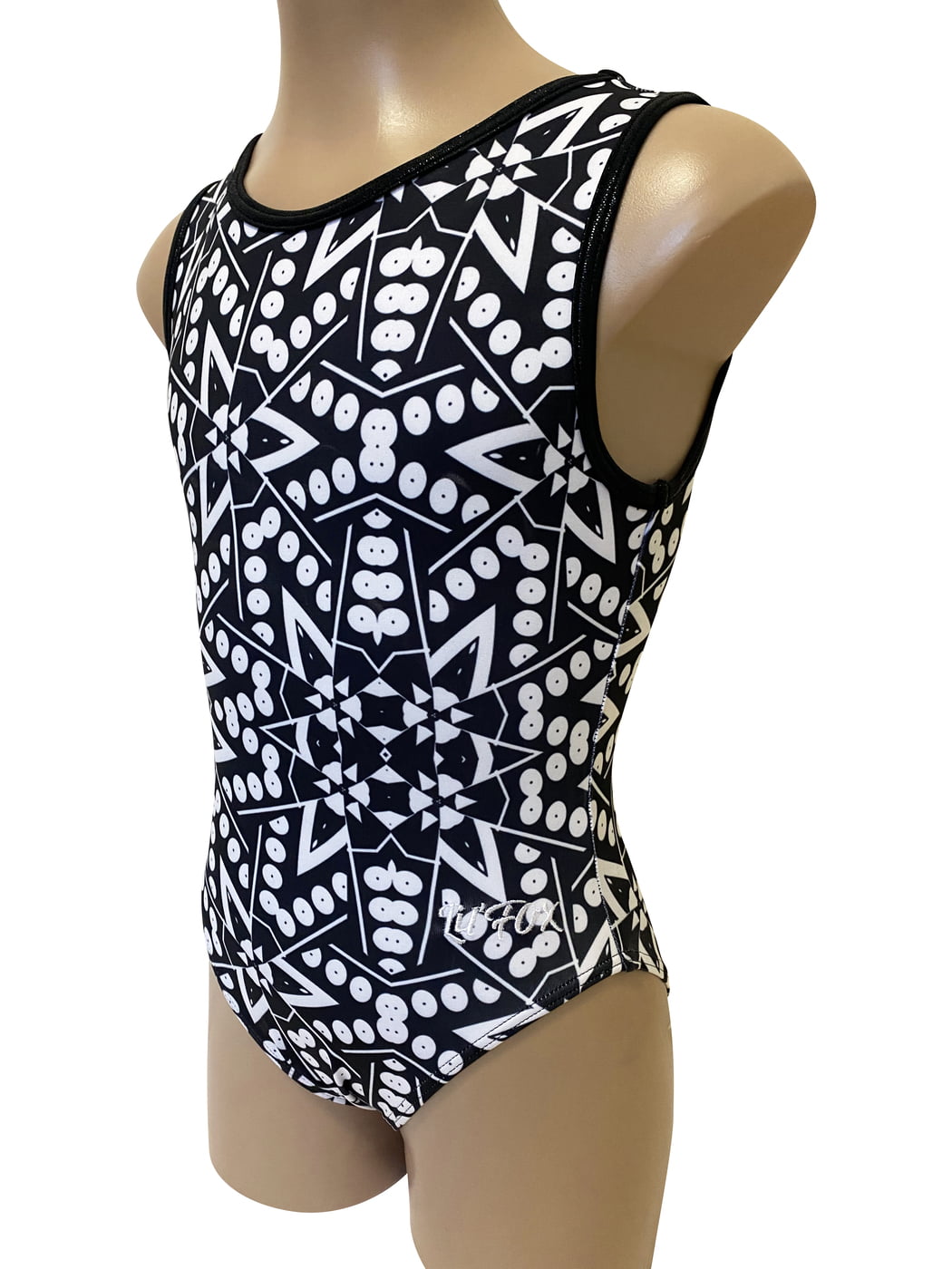 ZULU BLACK & WHITE LYCRA PRINT