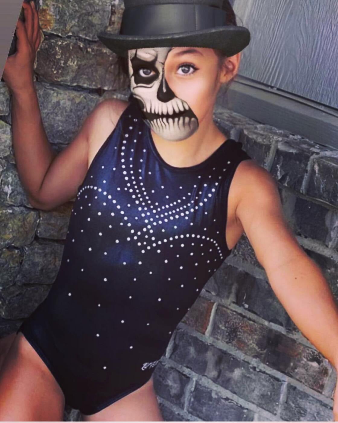 BLACK SHINY GLITZ