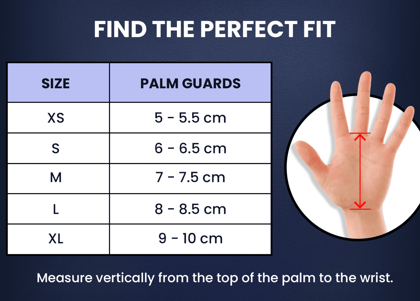 QALARO PALM GUARDS SET