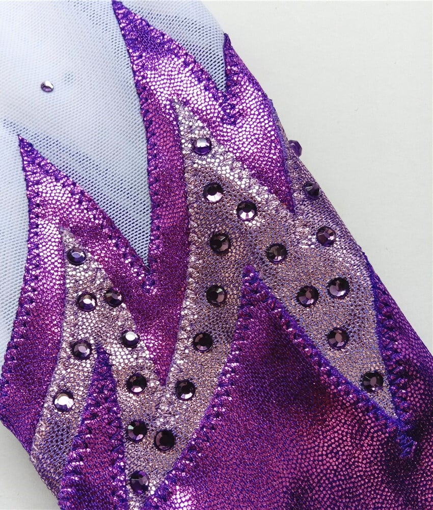 PEARL GRAPE OMBRE FLAMES LONG SLEEVE
