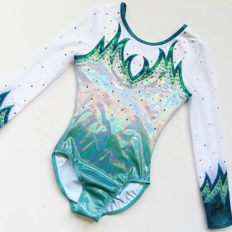 PEARL EMERALD FLAMES LONG SLEEVE