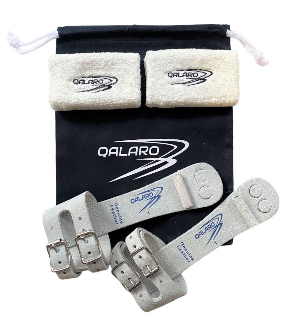 QALARO DOUBLE BUCKLE PRO SLIM GRIPS SET