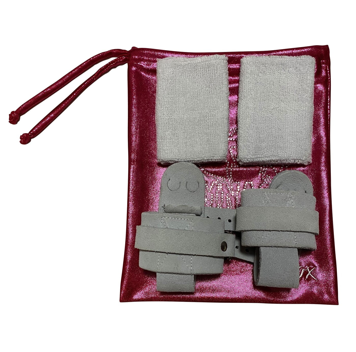BERRY MYSTIQUE GRIP BAG WITH 'GYMNAST' RHINESTONES