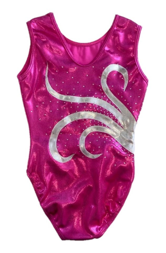 PINK AND WHITE SWIRL