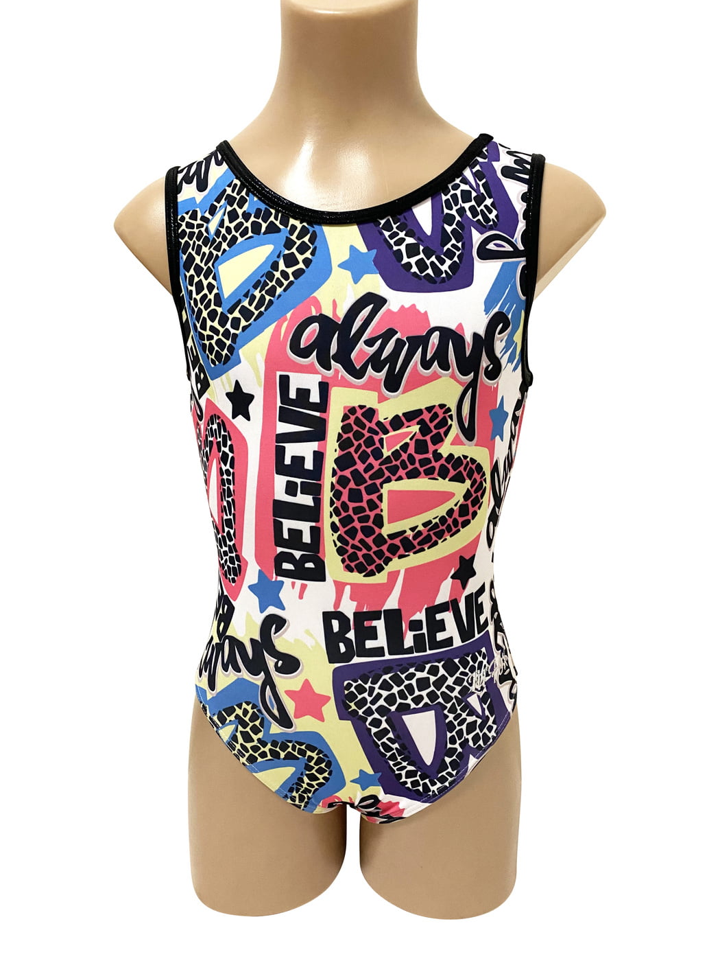 'ALWAYS BELIEVE' LYCRA PRINT