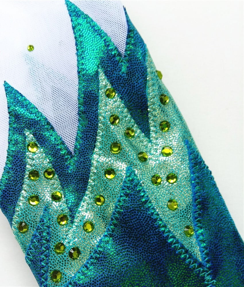 PEARL EMERALD FLAMES LONG SLEEVE