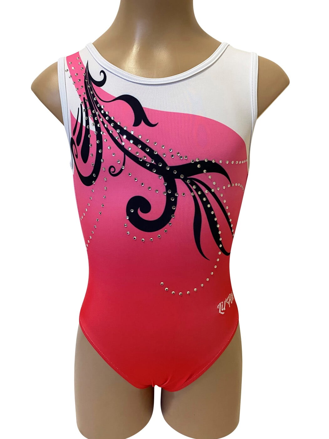 PINK/RED ORIENTAL SWIRL