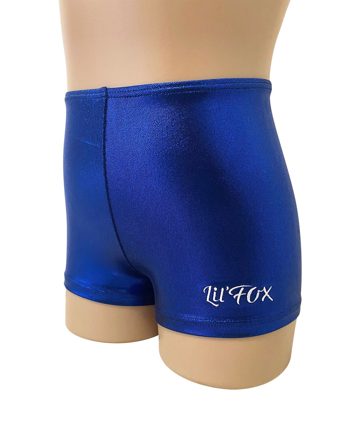 DEEP ROYAL BLUE SHINY FOIL MYSTIQUE PRO BIKE SHORTS *RECOMMENDED*