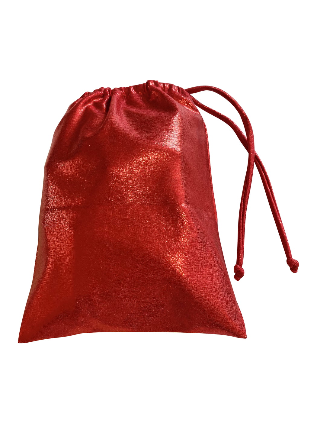 RED MYSTIQUE GRIP BAG WITH 'GYMNAST' RHINESTONES