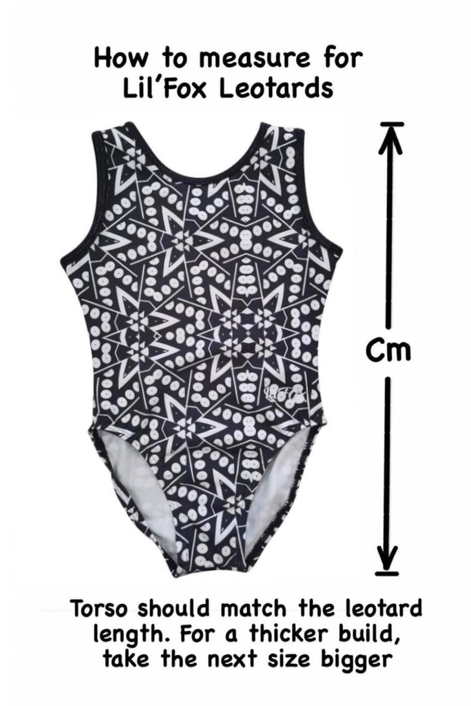 ZULU BLACK & WHITE LYCRA PRINT