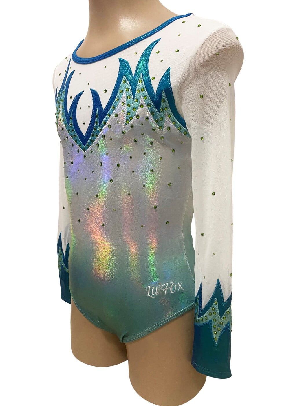 PEARL EMERALD FLAMES LONG SLEEVE