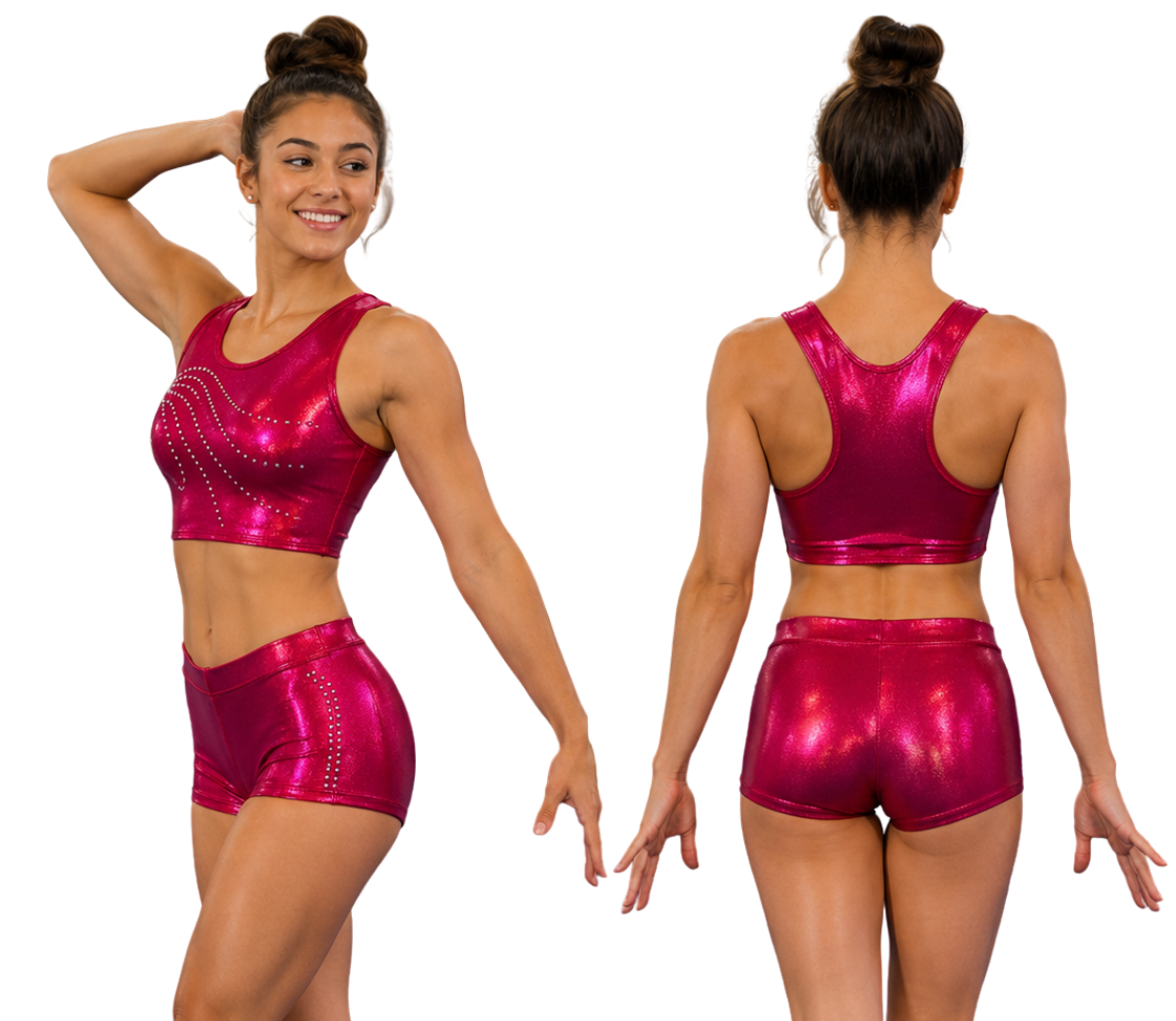 BERRY MYSTIQUE CROP SET