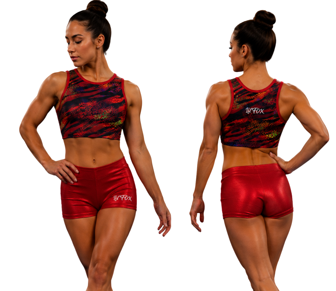 Lil-Fox Red Jungle Crop Set