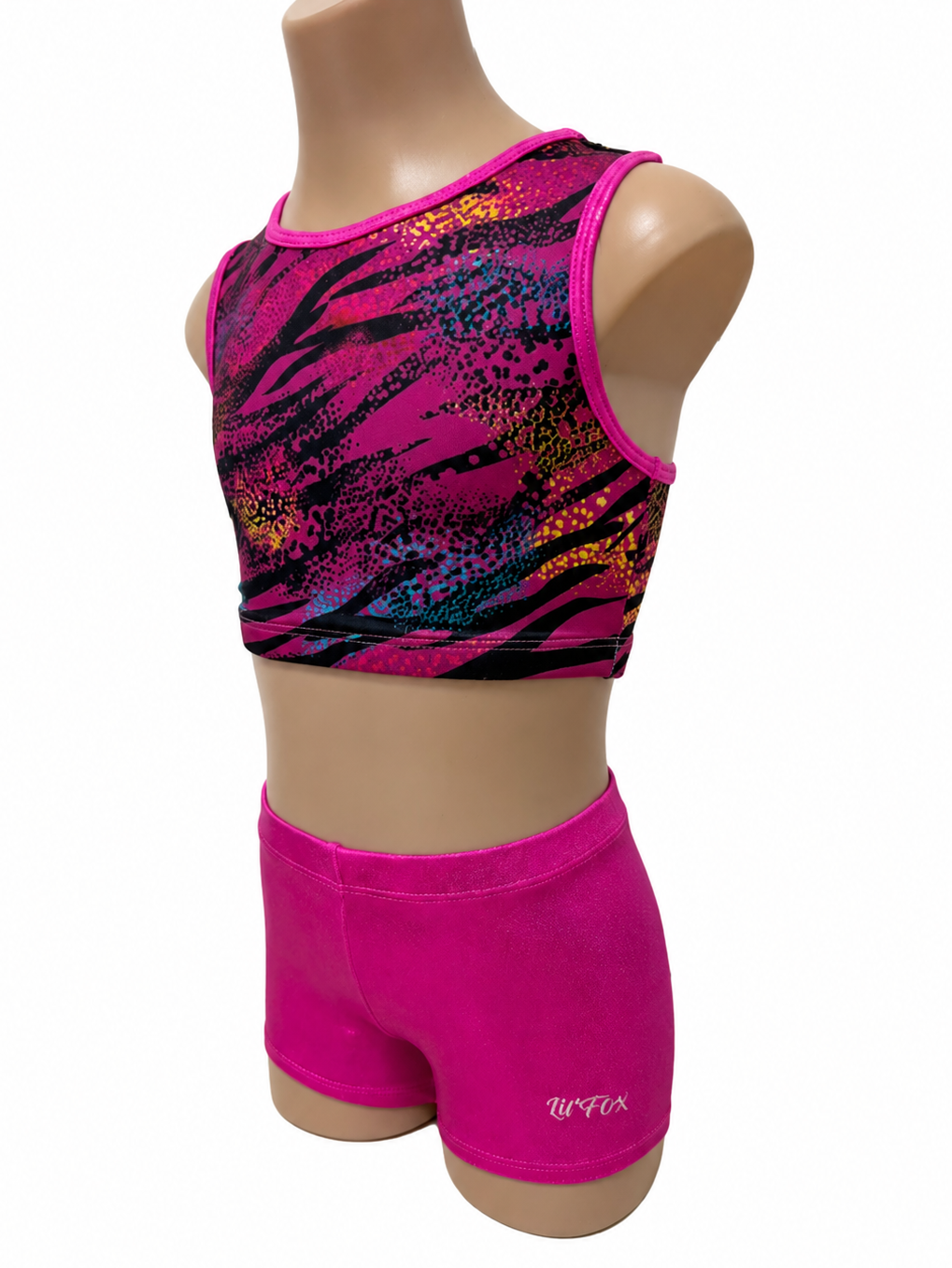 Lil-Fox Pink Jungle Crop Set