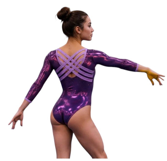 Lil'Fox Emperium 3/4 Sleeve Gymnastics Leotard