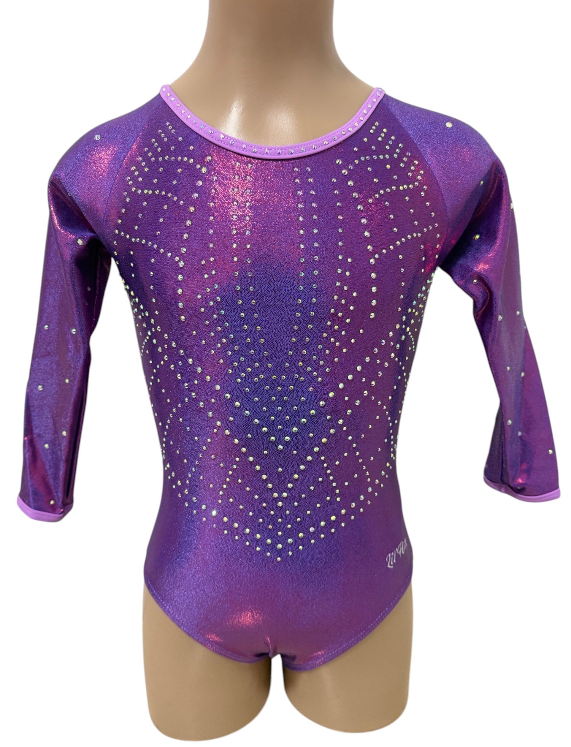 Lil'Fox Emperium 3/4 Sleeve Gymnastics Leotard