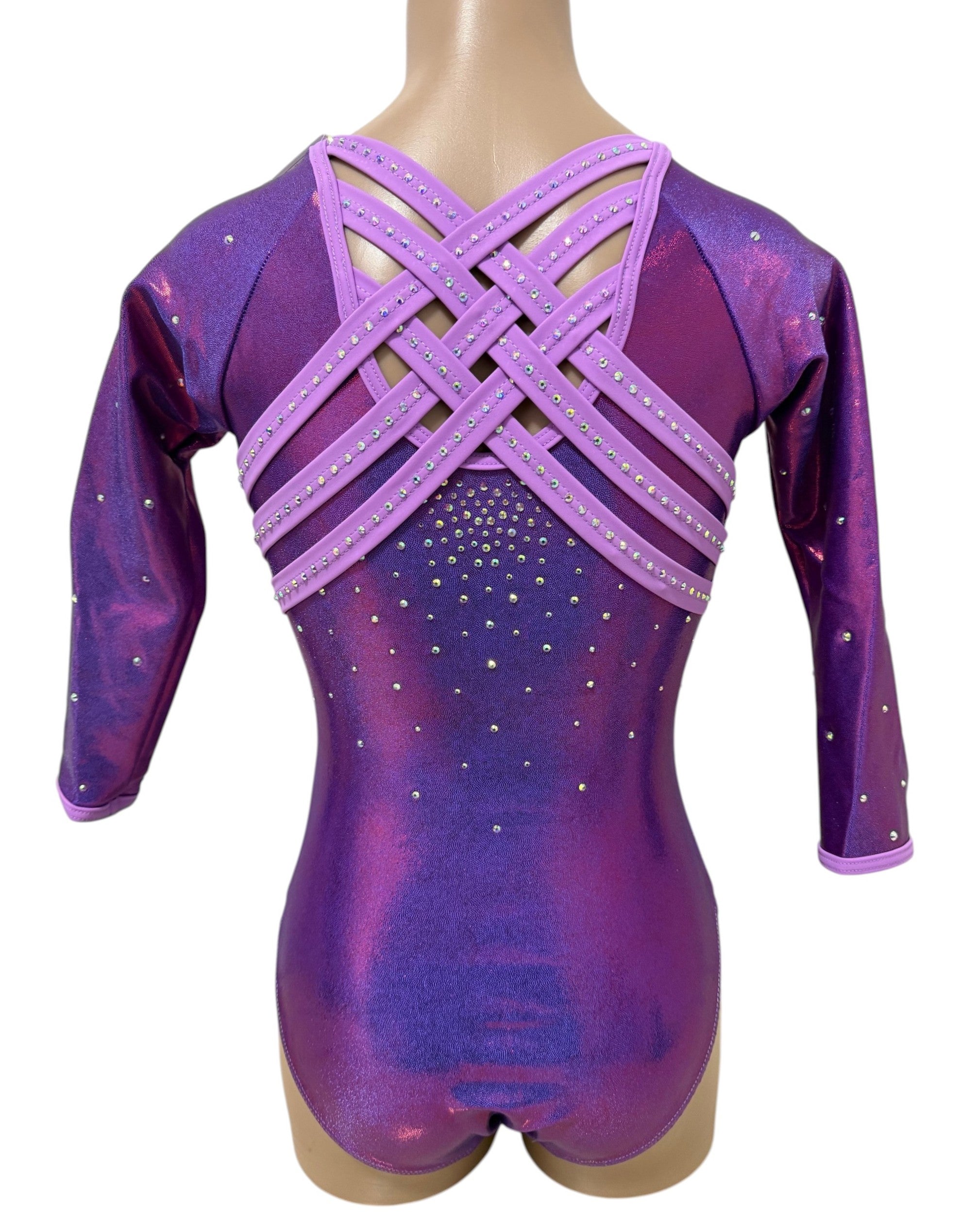 Lil'Fox Emperium 3/4 Sleeve Gymnastics Leotard