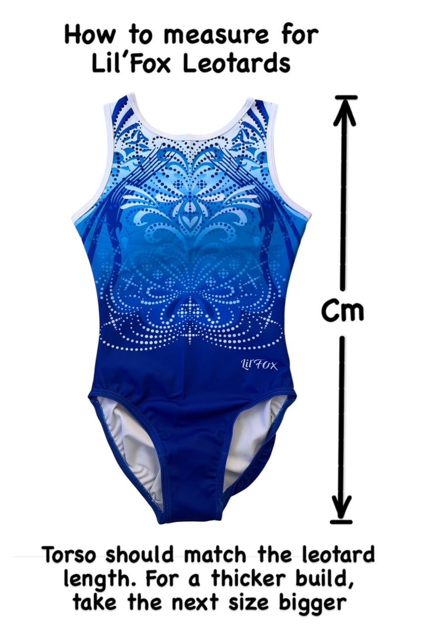 Lil'Fox Aloura Sleeveless Lycra Gymnastics Leotard