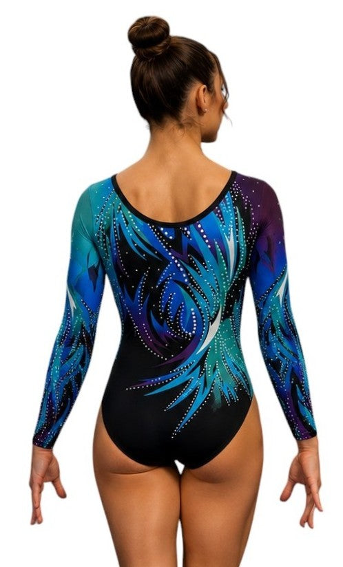 Lil'Fox Millennium Long Sleeve Lycra Gymnastics Leotard