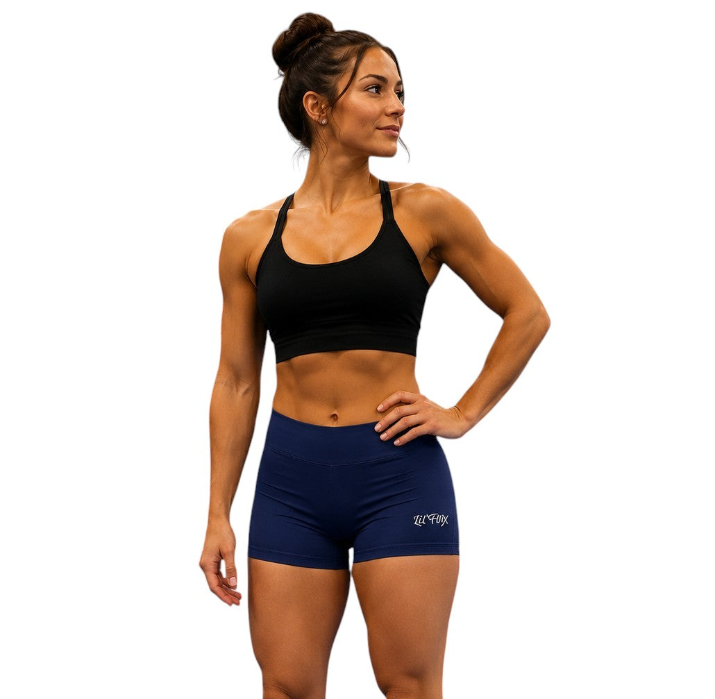 Lil'Fox Navy Lycra Bike Shorts