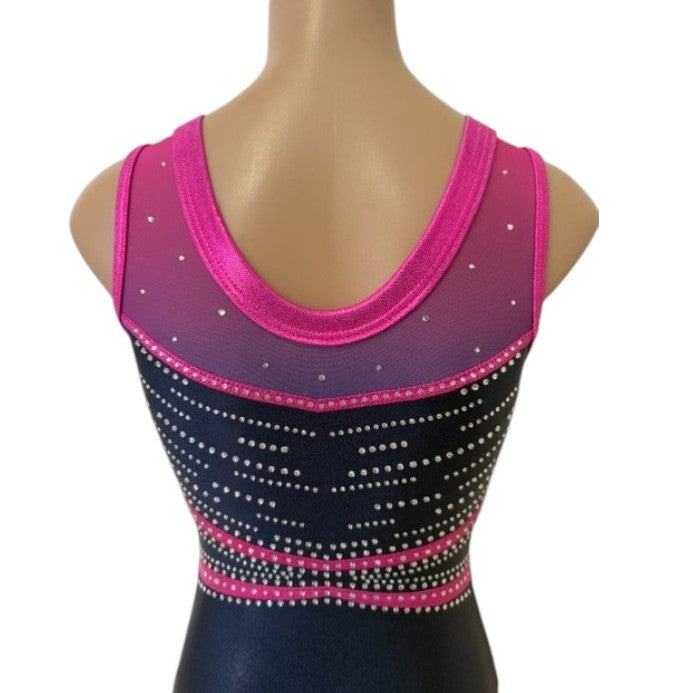 Lil'Fox Aphrodite Gymnastics Leotard with Crystals