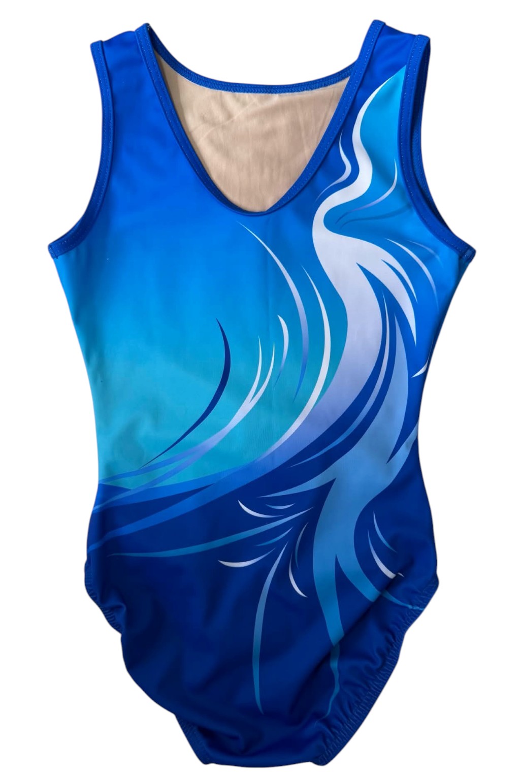 Lil'Fox Ocean Soul Gymnastics Leotard with Crystals