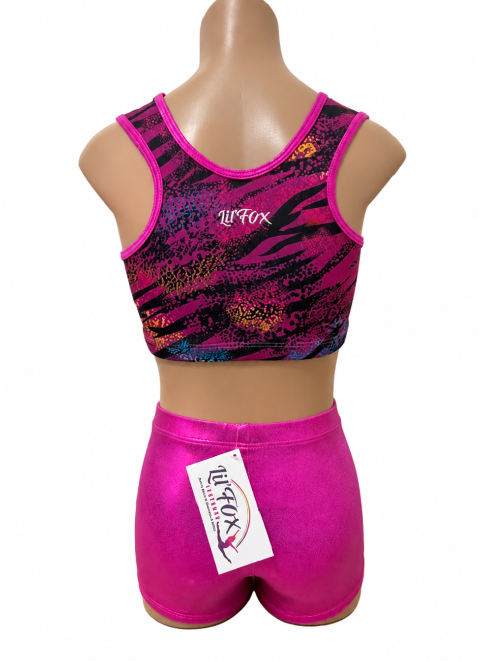 Lil-Fox Pink Jungle Crop Set